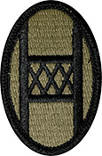 30th Armored Brigade OCP Scorpion Shoulder Patch With Velcro